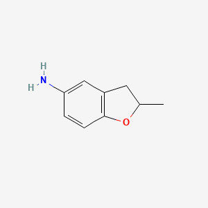 (2-Methyl-2,3-dihydro-1-benzofuran-5-YL)amine
