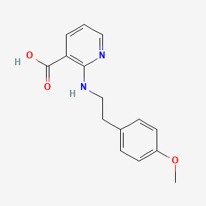 2-(4-Methoxyphenethylamino)nicotinic acid