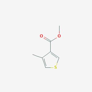molecular formula C7H8O2S B3022885 Methyl 4-methylthiophene-3-carboxylate CAS No. 61755-84-8