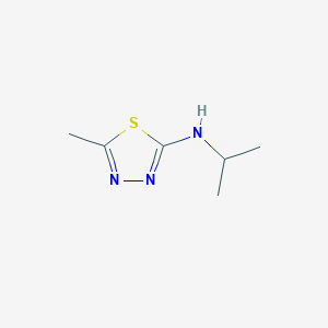 5-methyl-N-(propan-2-yl)-1,3,4-thiadiazol-2-amine