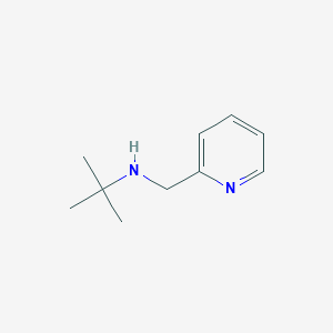 molecular formula C10H16N2 B3022890 2-methyl-N-(pyridin-2-ylmethyl)propan-2-amine CAS No. 58669-32-2