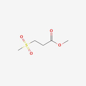 molecular formula C5H10O4S B3022891 Methyl 3-(methylsulfonyl)propanoate CAS No. 89211-37-0