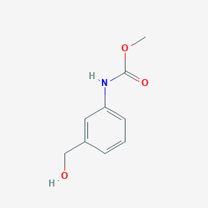 molecular formula C9H11NO3 B3022903 Methyl (3-(hydroxymethyl)phenyl)carbamate CAS No. 81863-34-5