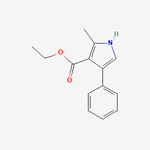 2-Methyl-4-phenyl-1H-pyrrole-3-carboxylic acid ethyl ester