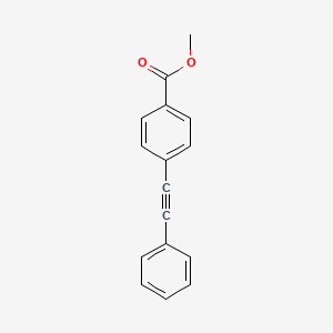 molecular formula C16H12O2 B3022948 4-(苯乙炔基)苯甲酸甲酯 CAS No. 42497-80-3