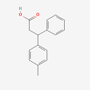 molecular formula C16H16O2 B3022951 3-(4-Methylphenyl)-3-phenylpropanoic acid CAS No. 4073-42-1