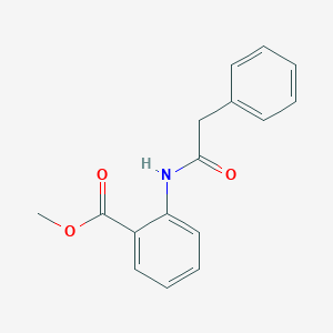 molecular formula C16H15NO3 B3022958 Methyl 2-(2-phenylacetamido)benzoate CAS No. 75541-63-8