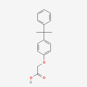 molecular formula C17H18O3 B3022959 [4-(1-Methyl-1-phenylethyl)phenoxy]acetic acid CAS No. 70757-61-8