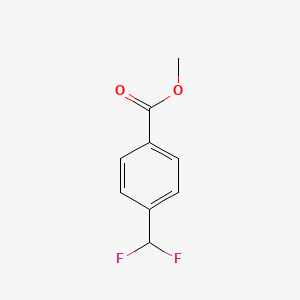 molecular formula C9H8F2O2 B3022980 4-(二氟甲基)苯甲酸甲酯 CAS No. 444915-76-8