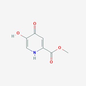 molecular formula C7H7NO4 B3023002 Methyl 4,5-dihydroxypicolinate CAS No. 527681-11-4