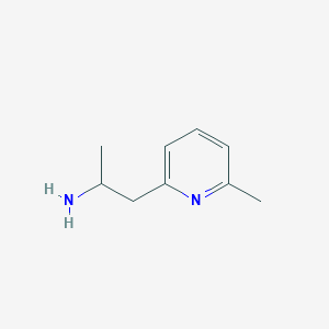 1-(6-Methylpyridin-2-yl)propan-2-amine