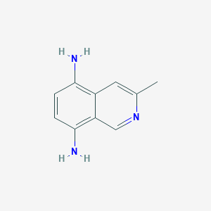 molecular formula C10H11N3 B3023030 3-Methylisoquinoline-5,8-diamine CAS No. 24011-37-8