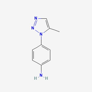 4-(5-Methyl-1h-1,2,3-triazol-1-yl)aniline
