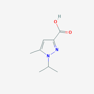 1-isopropyl-5-methyl-1H-pyrazole-3-carboxylic acid