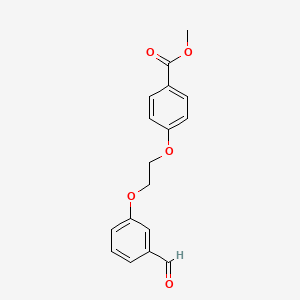 Methyl 4-(2-(3-formylphenoxy)ethoxy)benzoate