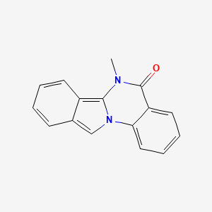 molecular formula C16H12N2O B3023047 6-methylisoindolo[2,1-a]quinazolin-5(6H)-one CAS No. 26963-26-8