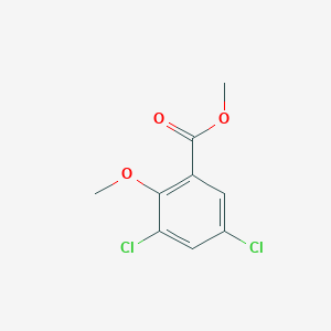 molecular formula C9H8Cl2O3 B3023080 3,5-二氯-2-甲氧基苯甲酸甲酯 CAS No. 64122-23-2