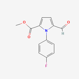 molecular formula C13H10FNO3 B3023082 Methyl 1-(4-Fluorophenyl)-5-Formyl-1H-Pyrrole-2-Carboxylate CAS No. 259089-69-5
