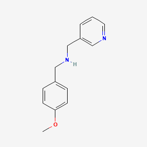 molecular formula C14H16N2O B3023084 (4-甲氧基苄基)-吡啶-3-基甲胺 CAS No. 355382-21-7
