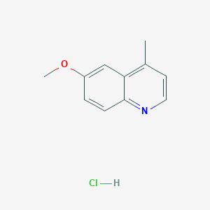 molecular formula C11H12ClNO B3023089 6-甲氧基-4-甲基喹啉盐酸盐 CAS No. 7461-59-8