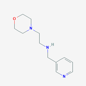 molecular formula C12H19N3O B3023115 (2-Morpholin-4-yl-ethyl)-pyridin-3-ylmethyl-amine CAS No. 136469-98-2