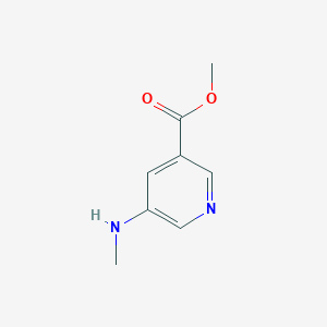 molecular formula C8H10N2O2 B3023122 Methyl 5-(Methylamino)nicotinate CAS No. 91702-86-2