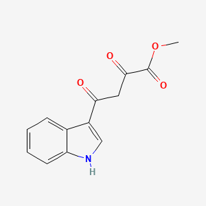 molecular formula C13H11NO4 B3023132 methyl 4-(1H-indol-3-yl)-2,4-dioxobutanoate CAS No. 718603-58-8