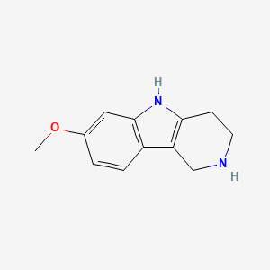 molecular formula C12H14N2O B3023138 7-methoxy-2,3,4,5-tetrahydro-1H-pyrido[4,3-b]indole CAS No. 19686-12-5