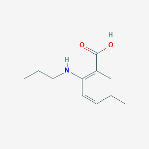 5-Methyl-2-(propylamino)benzoic acid