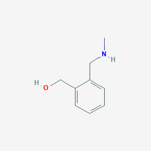 molecular formula C9H13NO B3023145 2-[(Methylamino)methyl]benzyl Alcohol CAS No. 57685-24-2