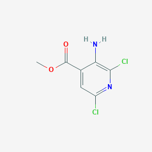 molecular formula C7H6Cl2N2O2 B3023149 Methyl 3-Amino-2,6-dichloroisonicotinate CAS No. 883107-62-8
