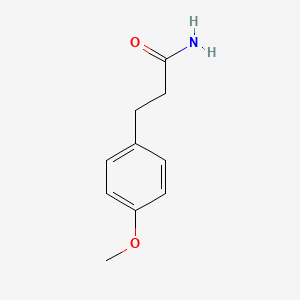 molecular formula C10H13NO2 B3023155 3-(4-甲氧基苯基)丙酰胺 CAS No. 25413-27-8