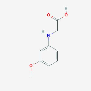 molecular formula C9H11NO3 B3023157 N-(3-Methoxyphenyl)glycine CAS No. 85676-52-4