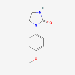 molecular formula C10H12N2O2 B3023159 1-(4-Methoxyphenyl)imidazolidin-2-one CAS No. 62868-39-7