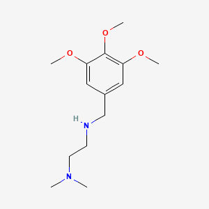 N,N-Dimethyl-N'-(3,4,5-trimethoxy-benzyl)-ethane-1,2-diamine