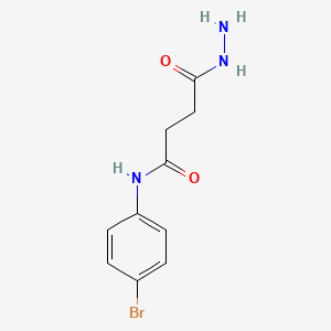N-(4-bromophenyl)-4-hydrazino-4-oxobutanamide