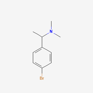 1-(4-bromophenyl)-N,N-dimethylethanamine