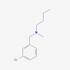 molecular formula C12H18BrN B3023199 N-(3-bromobenzyl)-N-butyl-N-methylamine CAS No. 1119452-28-6