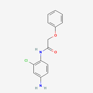 N-(4-amino-2-chlorophenyl)-2-phenoxyacetamide