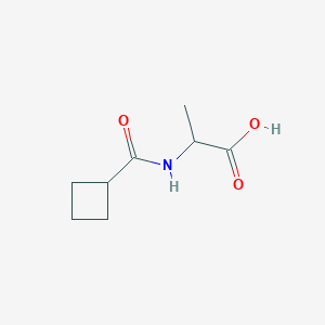 molecular formula C8H13NO3 B3023239 2-(Cyclobutylformamido)propanoic acid CAS No. 118636-34-3