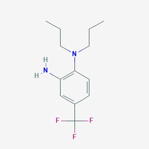 N~1~,N~1~-Dipropyl-4-(trifluoromethyl)-1,2-benzenediamine