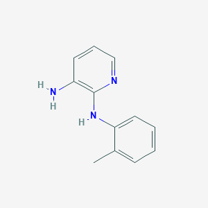 molecular formula C12H13N3 B3023250 N2-(o-Tolyl)pyridine-2,3-diamine CAS No. 42048-22-6