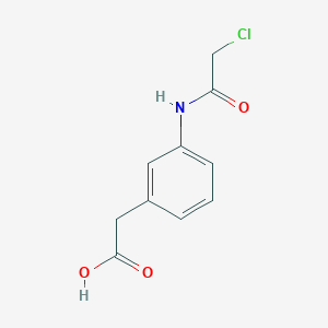 N-Chloroacetyl-3-aminophenylacetic acid