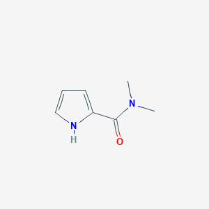 molecular formula C7H10N2O B3023267 N,N-dimethyl-1H-pyrrole-2-carboxamide CAS No. 7126-47-8