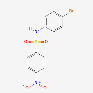 molecular formula C12H9BrN2O4S B3023288 N-(4-bromophenyl)-4-nitrobenzenesulfonamide CAS No. 16937-01-2
