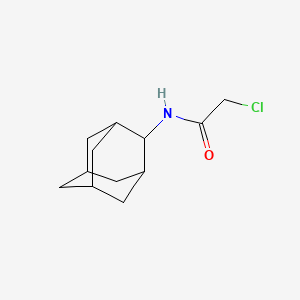 molecular formula C12H18ClNO B3023308 N-金刚烷-2-基-2-氯乙酰胺 CAS No. 103951-51-5