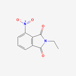 molecular formula C10H8N2O4 B3023333 N-Ethyl-3-nitrophthalimide CAS No. 2778-84-9