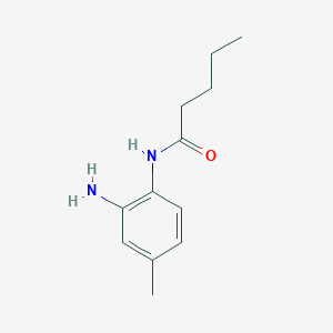 N-(2-amino-4-methylphenyl)pentanamide