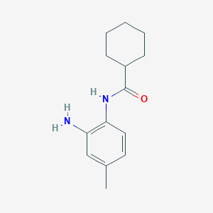 N-(2-amino-4-methylphenyl)cyclohexanecarboxamide