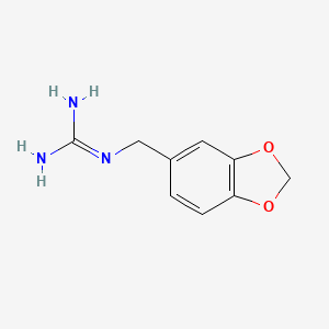 1-(1,3-Benzodioxol-5-ylmethyl)guanidine